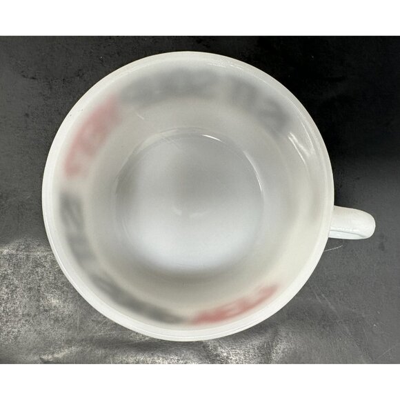 Vtg 70s JEANNETTE GLASBAKE IS IT SOUP YET? Milk Glass Chili/Soup/Cereal Mug/Bowl - Picture 5 of 7